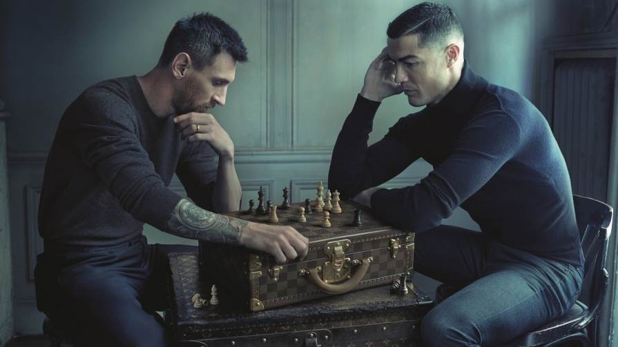 Messi e Ronaldo Bilionários do Futebol